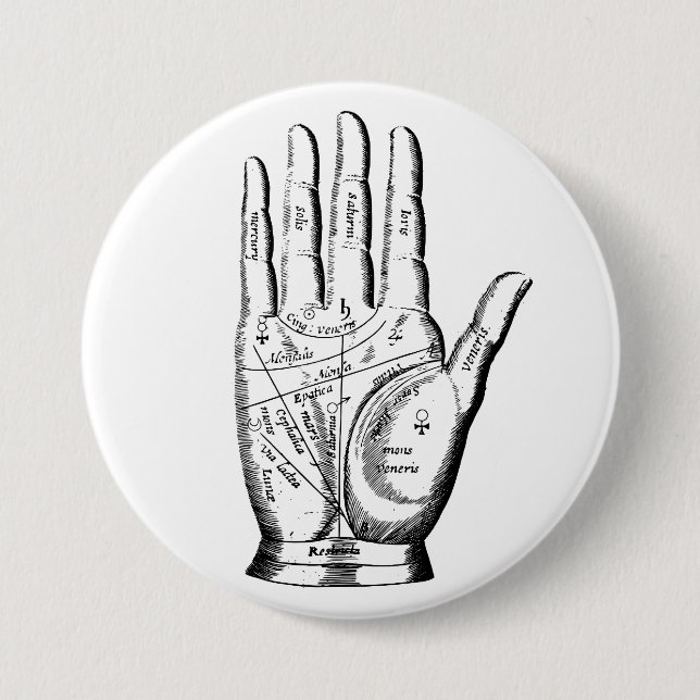 Fortune Teller Button (Vorderseite)