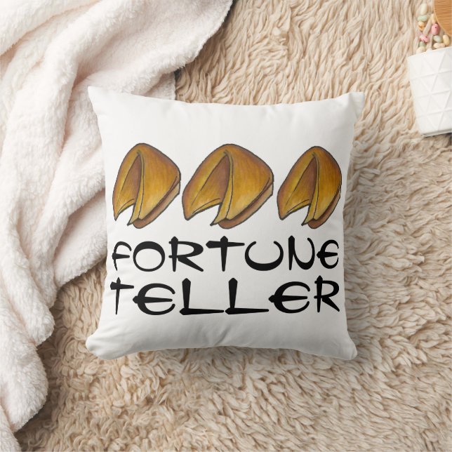 Fortune Teller Chinese Restaurant Food Cookie Kissen (Decke)