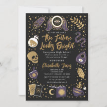 Fortune Teller Future Witchy Graduation Party