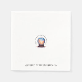 Fortune Teller Orb Halloween Napkins Serviette