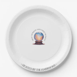 Fortune Teller Orb Halloween Plate