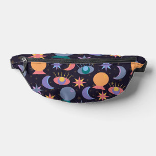 Fortune Teller Pattern Bauchtasche