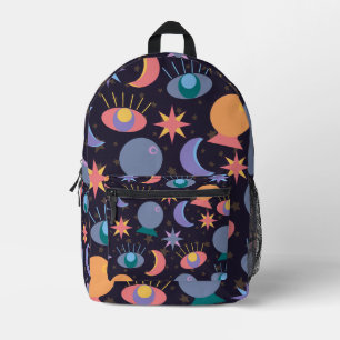 Fortune Teller Pattern Bedruckter Rucksack