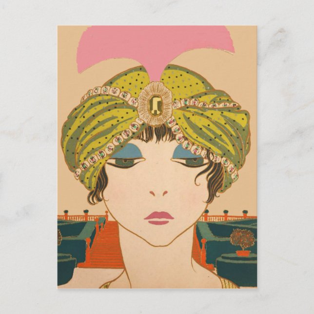 Fortune Teller Postkarte (Vorderseite)