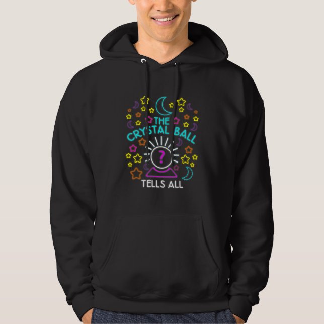 Fortune Teller Psychic  Crystal Ball Hoodie (Vorderseite)