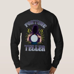 Fortune Teller Psychische Kristall-Ball-Mitarbeite T-Shirt