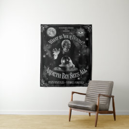 Fortune Teller Sideshow Banner Wandteppich