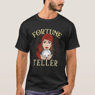 Fortune Teller Sinti und Roma Psychische Tarot Rea T-Shirt