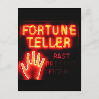 Fortune Teller - Vergangenheit und Zukunft Postkarte