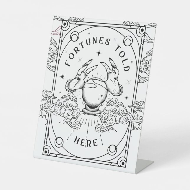 Fortunes hier sockelschild (Vorderseite)