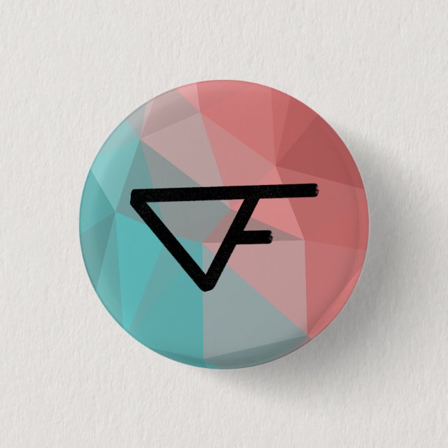 Fortwas Button (Vorderseite)