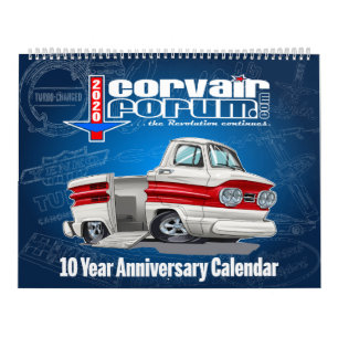 Forum de Corvair Calendrier 10 ans