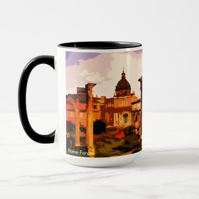 Forum Romanum Architektur Italien Tasse (Links)