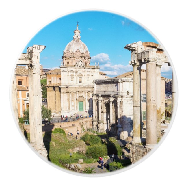 Forum Romanum Keramikknauf (Vorderseite)