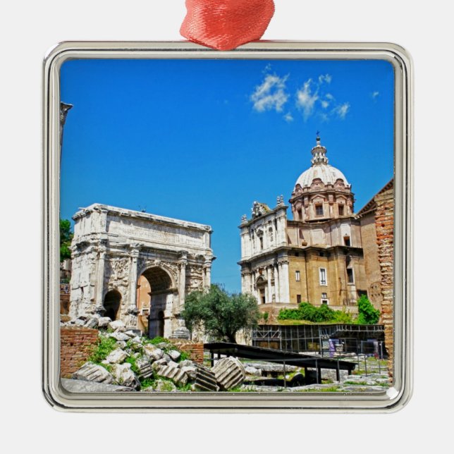 Forum Romanum Ornament Aus Metall (Vorne)