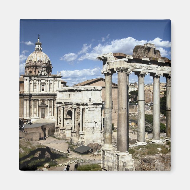 Forum Romanum, Rom, Italien Magnet (Vorne)