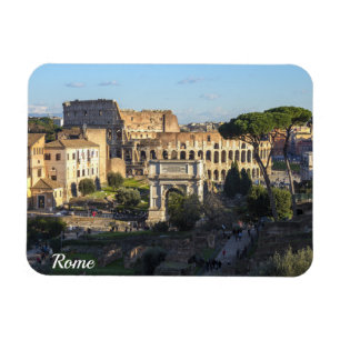 Forum Romanum und Kolosseum Magnet