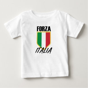 Forza Italia Flag Soccer Baby T-shirt