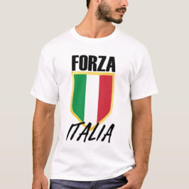 Forza Italia Flag Soccer T-Shirt