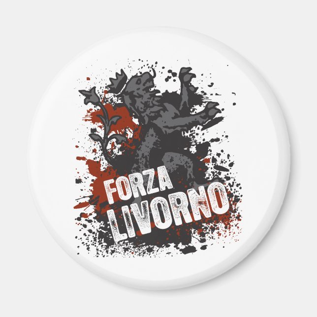 Forza Livorno Magnet (Vorne)