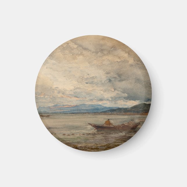 Fos, Environs de Martigues - Félix Ziem Magnet (Vorne)