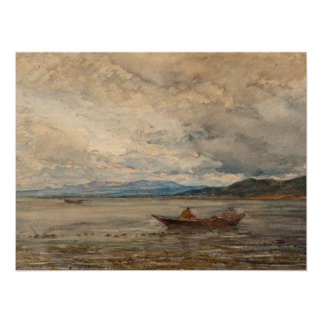 Fos, Environs de Martigues - Félix Ziem Poster (Vorderseite)