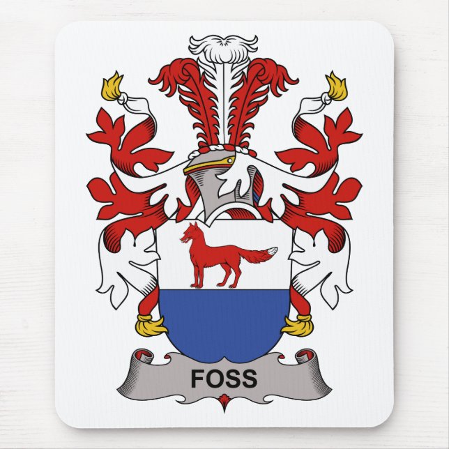 Foss Familienwappen Mousepad (Vorne)