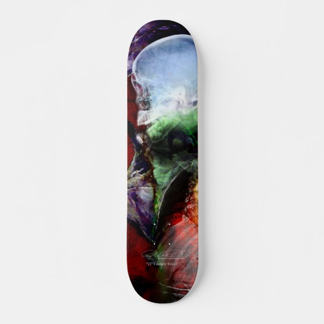 Fossil des 21. Jahrhunderts Skateboard (Vorne)