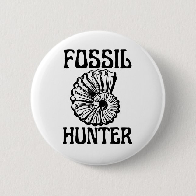 Fossil Hunter Button (Vorderseite)