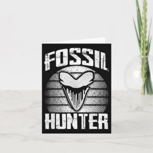 Fossil Hunter Megalodon Prähistorischer Hai-Stand Karte