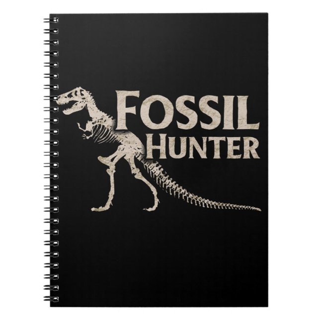 Fossil Hunter Paleontology Dinosaur Fossils Notizblock (Vorderseite)