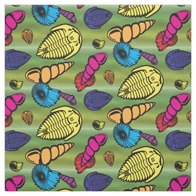 Fossil Layers Stoff (Muster)