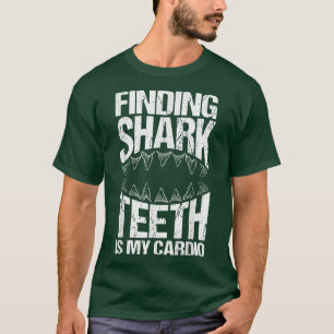 Fossil Tooth Hunter & Shark Zähne sammeln T-Shirt