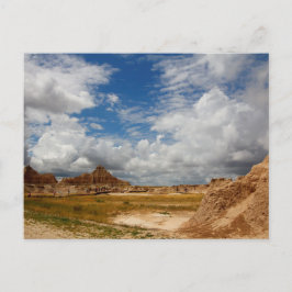 Fossile Ausstellungsfläche, Badlands Nationalpark, Postkarte