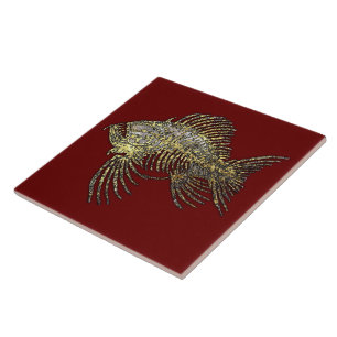 Fossile Keramik Tile Fliese