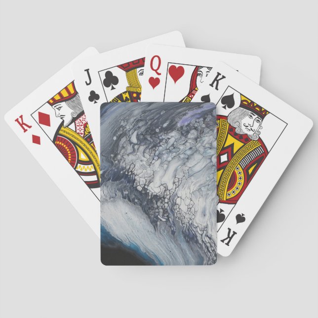 Fossile Trilobite Spielkarten (Rückseite)