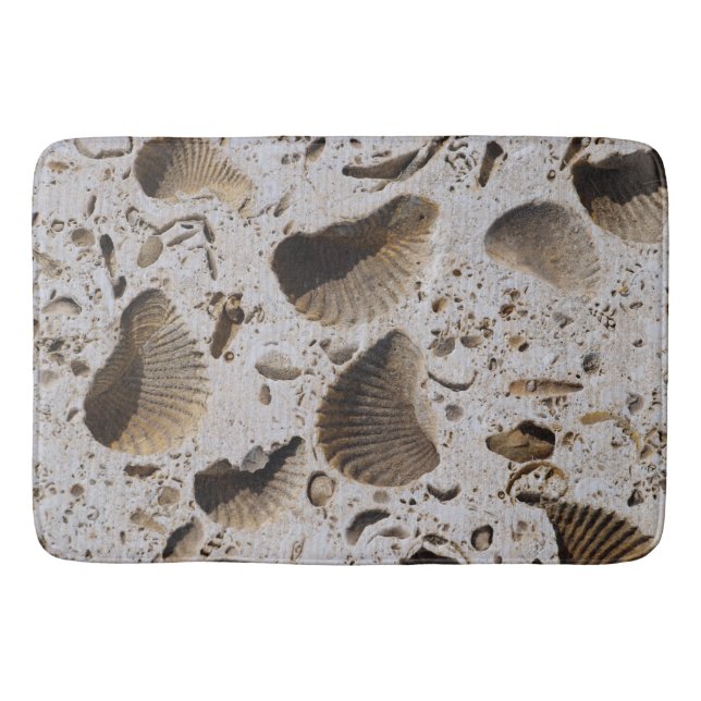Fossilien Badematte (Vorderseite)