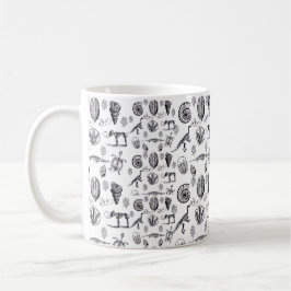 Fossilien Kaffeetasse