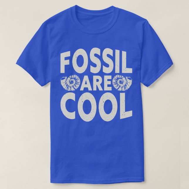 Fossilien sind Cool für das Shirt von Frauen (Design vorne)