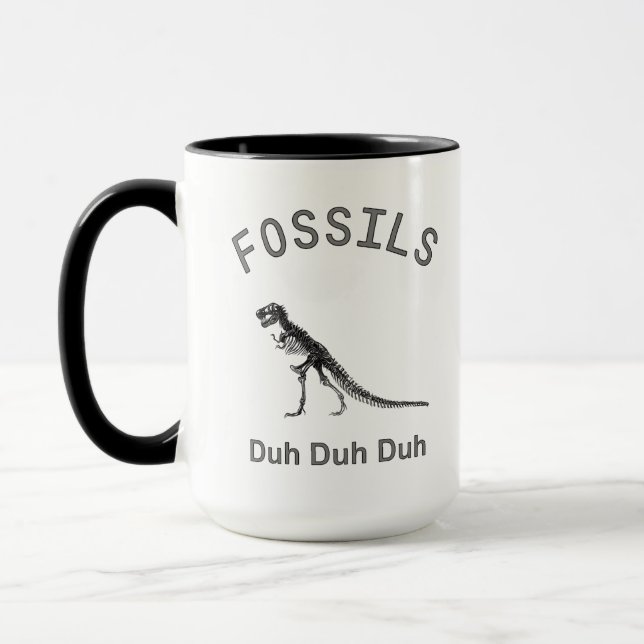 Fossilien Tasse (Links)