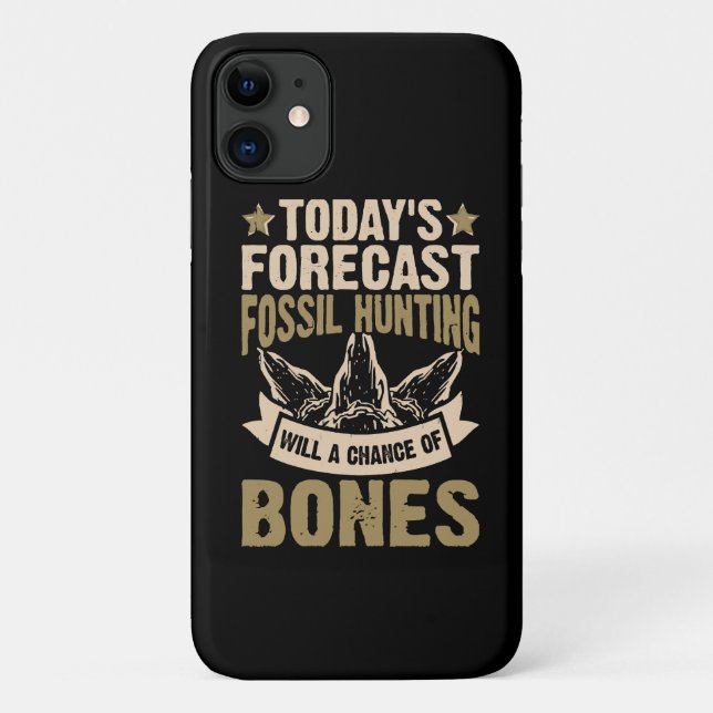 Fossilienjagd ist eine Chance für Knochen Case-Mate iPhone Hülle (Rückseite)