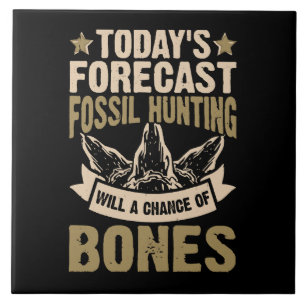 Fossilienjagd ist eine Chance für Knochen Fliese