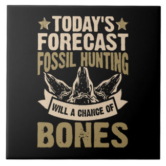 Fossilienjagd ist eine Chance für Knochen Fliese