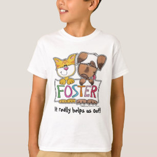 FOSTER-Banner für Hunde und Katzen T-Shirt