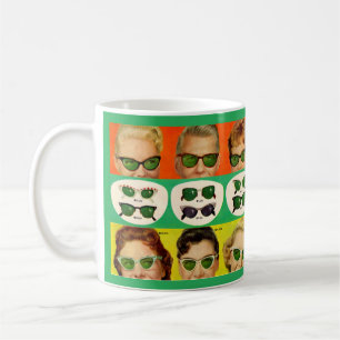 Foster Grant in den 50er Jahren Kaffeetasse