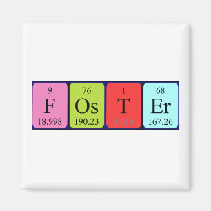 Foster Periodenmagnet Magnet