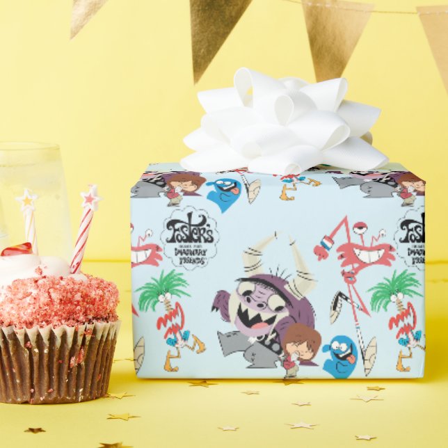 Foster's Home for Imaginary Friends | Dancing Geschenkpapier (Geburtstagsparty)