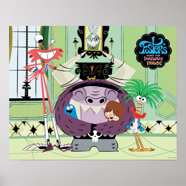 Foster's Home for Imaginary Friends | Group Hug Poster (Vorne)