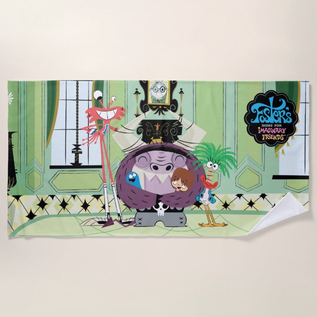 Foster's Home for Imaginary Friends | Group Hug Strandtuch (Vorderseite)