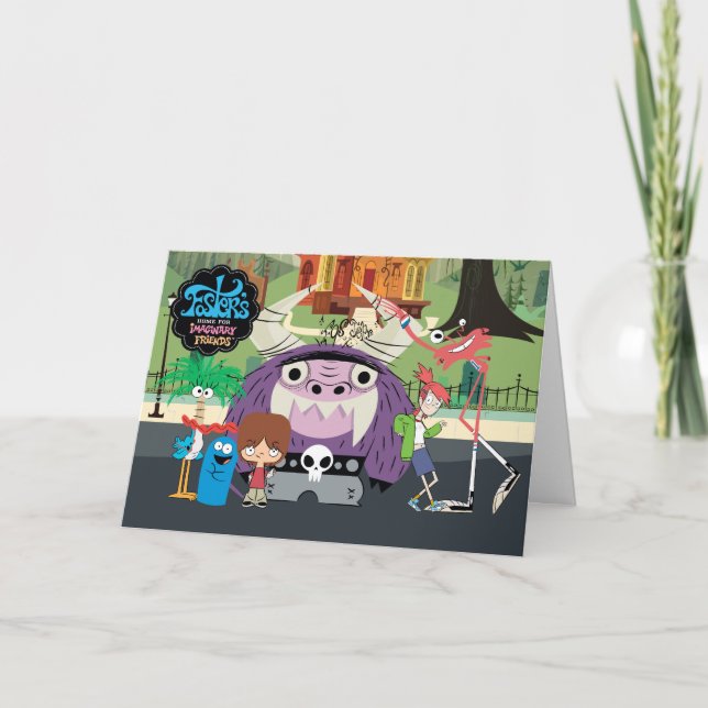 Foster's Home for Imaginary Friends | Hanging Out Karte (Vorderseite)